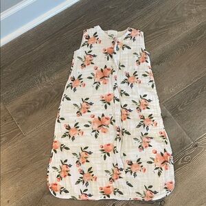 Floral Sleeveless Baby Sleep Sack